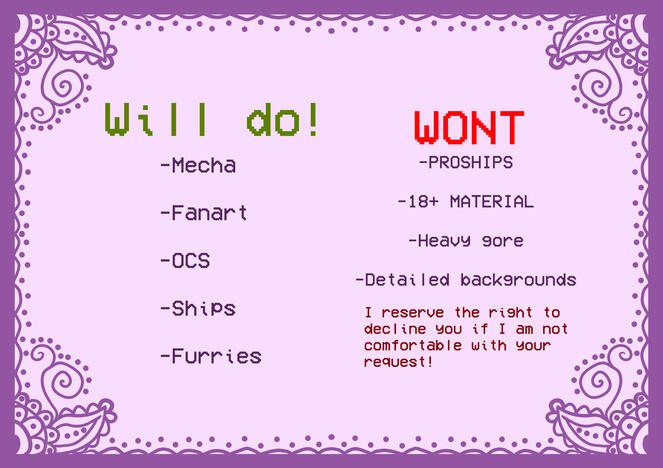 Do's & Dont's